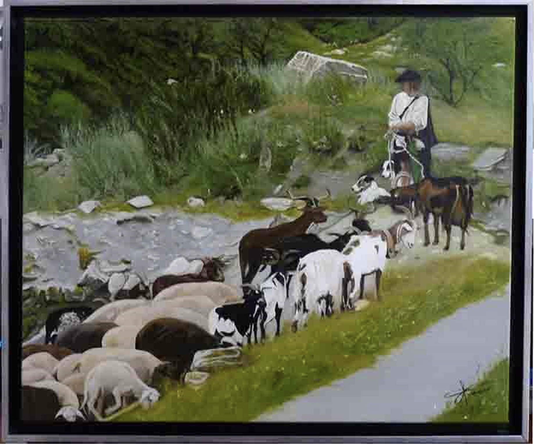 Tableau LA BERGERE